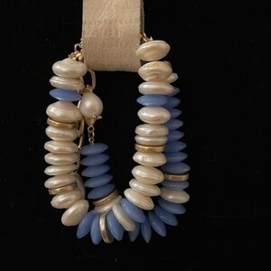 Anthropologie Lake Life Chunky Bracelet Set. NWT